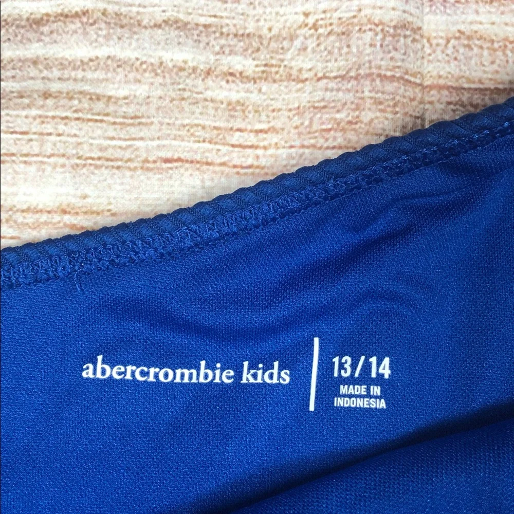 abercrombie kids‎ One-Shoulder Cutout One-Piece Swimsuit - Navy